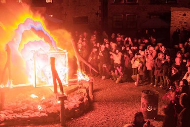 Fire and Ice Festival at Alton Mill