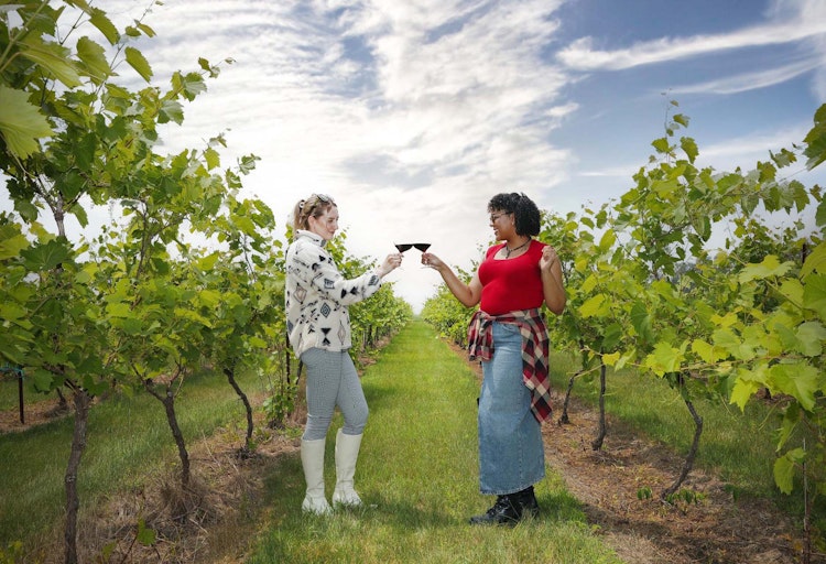 Women Cheers at Holland Marsh Wineries