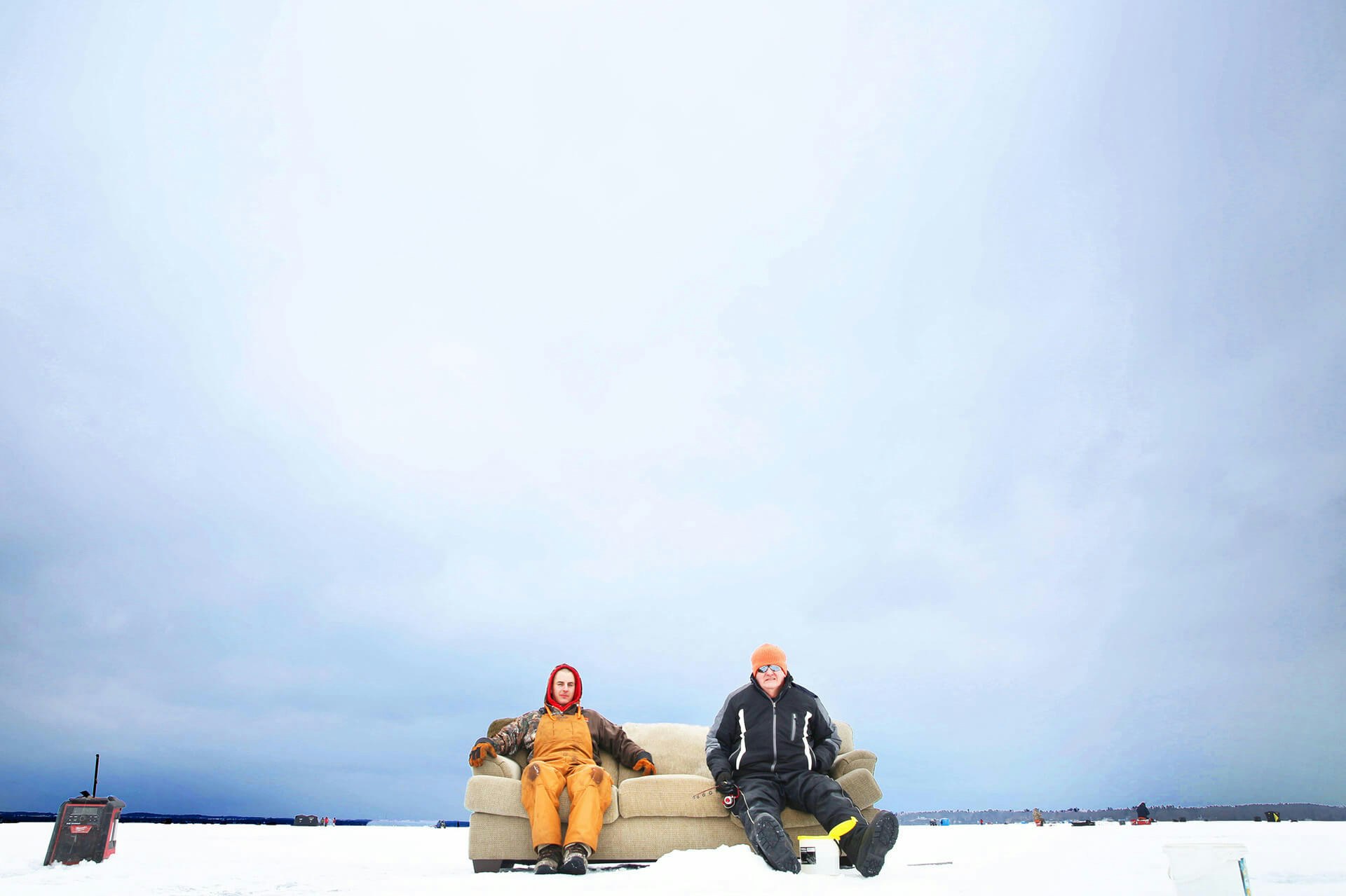 Ice Fishing Couch