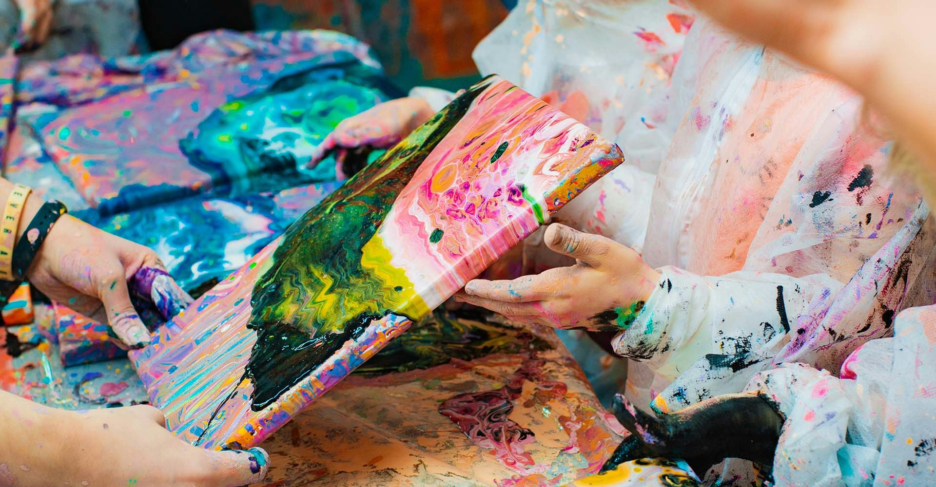 Kids Messy Painting